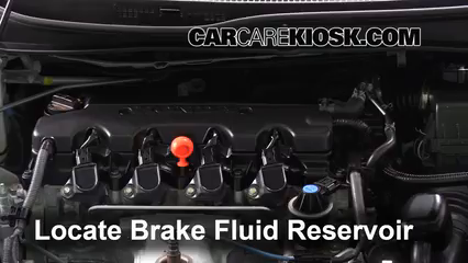 2014 Honda Civic LX 1.8L 4 Cyl. Sedan Brake Fluid Add Fluid